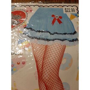 New One Size Jessica Louise Lolly Skull Skirt Halloween Cosplay Party Co…